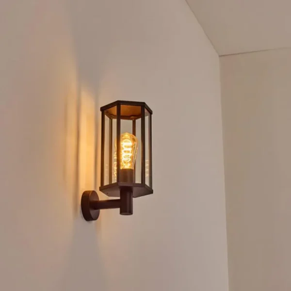 hofstein Monfanim Lampe murale d´extérieur Rouille, 1 lumière* Lampes Modernes