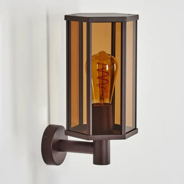 hofstein Monfanim Lampe murale d´extérieur Rouille, 1 lumière* Lampes Modernes