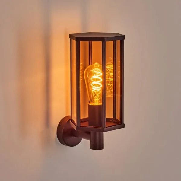 hofstein Monfanim Lampe murale d´extérieur Rouille, 1 lumière* Lampes Modernes
