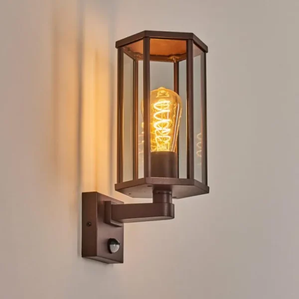 hofstein Monfanim Lampe murale d´extérieur Rouille, 1 lumière* Lampes Modernes