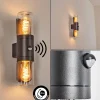 hofstein Morbak Lampe murale d´extérieur, Luminaire Up & Down Noir, 2 lumières* Lampes Modernes