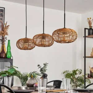 hofstein Mulstrand Suspension Noir, 3 lumières* Lampes Modernes