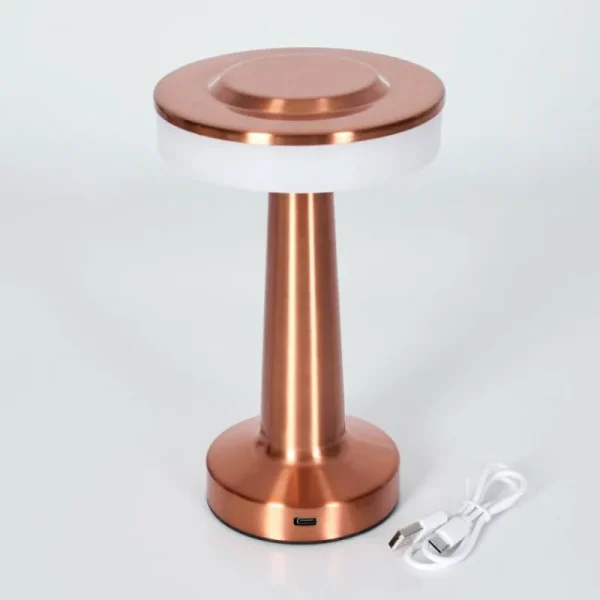 hofstein Myrby Lampe à poser LED Cuivre, 1 lumière* Lampes Modernes
