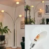 hofstein Nikkala Lampadaire Chrome, Blanc, 3 lumières* Lampes En Verre