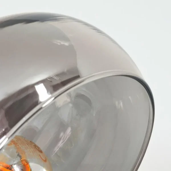 hofstein Nikkala Lampadaire Chrome, Blanc, 5 lumières* Lampes Modernes