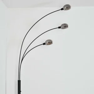 hofstein Nikkala Lampadaire Noir, 3 lumières* Lampes Modernes