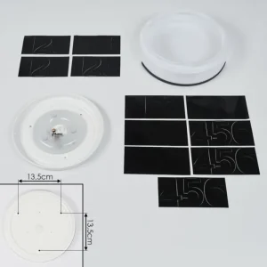 hofstein Numéro d'adresse éclairé Eppeland LED Noir, 1 lumière* Lampes Modernes