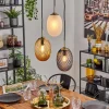 hofstein Nyberget Suspension, Boule lumineuse, Suspension Laiton, 3 lumières* Lampes Modernes