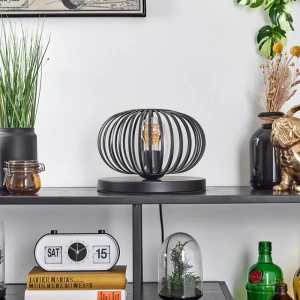 hofstein Oravi Lampe à poser Noir, 1 lumière* Lampes Modernes