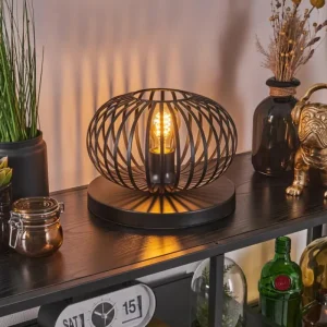 hofstein Oravi Lampe à poser Noir, 1 lumière* Lampes Modernes