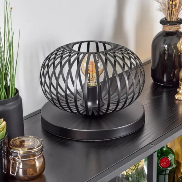 hofstein Oravi Lampe à poser Noir, 1 lumière* Lampes Modernes