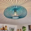 hofstein Oravi Plafonnier Bleu, 1 lumière* Lampes Modernes