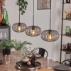 hofstein Oravi Suspension Noir, 3 lumières* Lampes Modernes