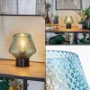 hofstein Paderne Lampe à poser Noir, 1 lumière* Lampes En Verre