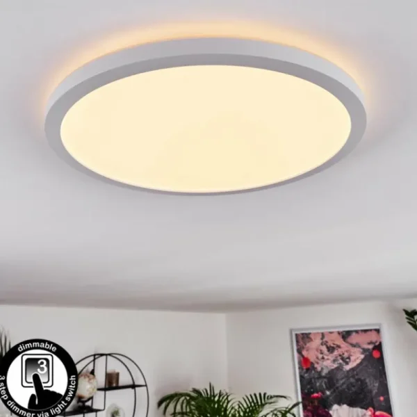 hofstein Panneau LED Boyero Blanc, 1 lumière* Lampes Modernes