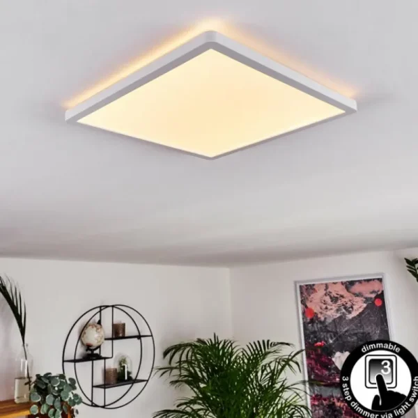 hofstein Panneau LED Boyero Blanc, 1 lumière* Lampes Modernes