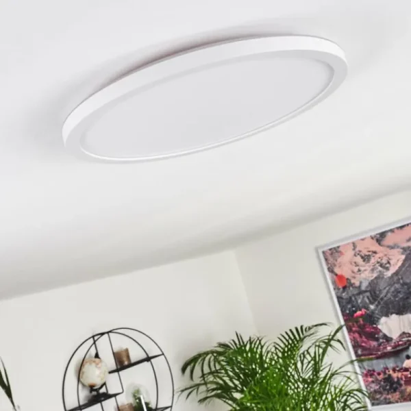 hofstein Panneau LED Boyero Blanc, 1 lumière* Lampes Modernes