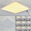 hofstein Panneau LED Cor Blanc, 1 lumière, Télécommandes* Lampes Modernes