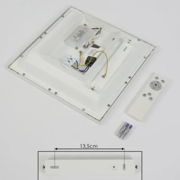 hofstein Panneau LED Cor Blanc, 1 lumière, Télécommandes* Lampes Modernes