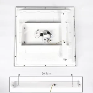 hofstein Panneau LED Nexo Blanc, 1 lumière* Lampes Modernes