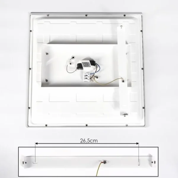 hofstein Panneau LED Nexo Blanc, 1 lumière* Lampes Modernes