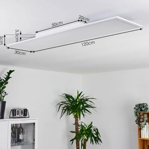 hofstein Panneau LED Pau Blanc, 1 lumière* Lampes Modernes
