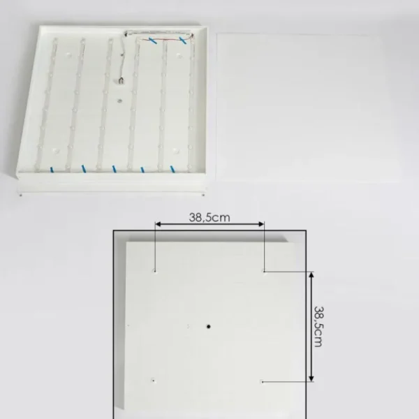 hofstein Panneau LED Pedemonte Blanc, 1 lumière* Lampes Modernes