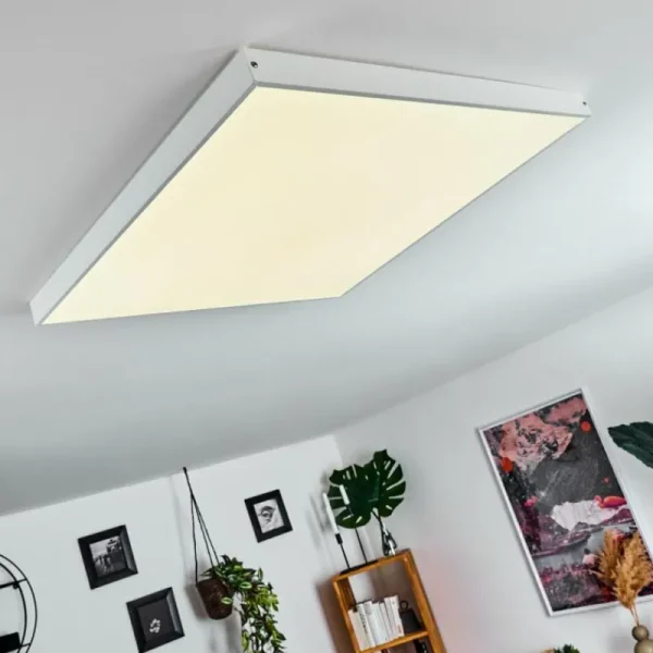hofstein Panneau LED Pedemonte Blanc, 1 lumière* Lampes Modernes