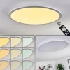 hofstein Panneau LED Sani Blanc, 1 lumière, Télécommandes* Lampes Modernes