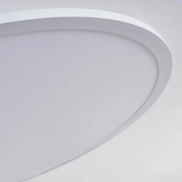 hofstein Panneau LED Sani Blanc, 1 lumière, Télécommandes* Lampes Modernes