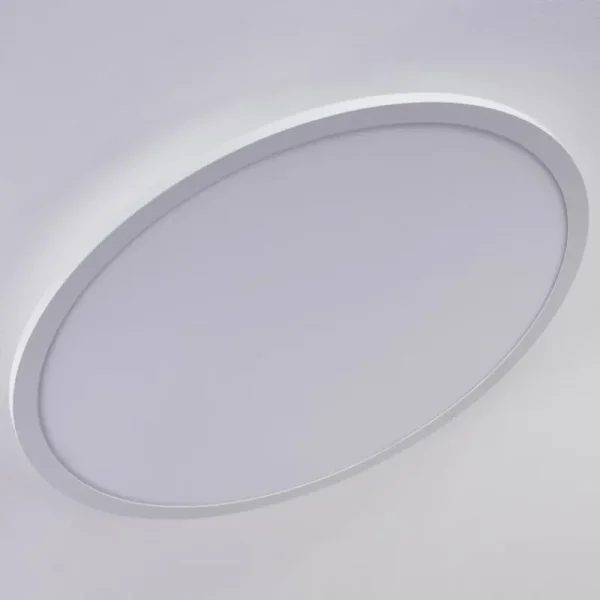 hofstein Panneau LED Sani Blanc, 1 lumière, Télécommandes* Lampes Modernes