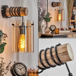 hofstein Parane Applique murale Écru, Noir, 1 lumière* Lampes Modernes