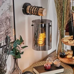 hofstein Parane Applique murale Écru, Noir, 1 lumière* Lampes Modernes