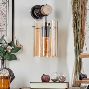hofstein Parane Applique murale Écru, Noir, 1 lumière* Lampes Modernes