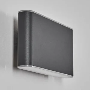 hofstein Paranhas Lampe murale d´extérieur, Luminaire de salle de bain, Luminaire Up & Down, Applique murale Anthracite, 1 lumière* Lampes Modernes