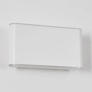 hofstein Paranhas Lampe murale d´extérieur, Luminaire de salle de bain, Luminaire Up & Down, Applique murale Blanc, 1 lumière* Lampes Modernes