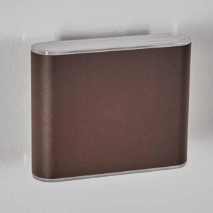 hofstein Paranhas Lampe murale d´extérieur, Luminaire de salle de bain, Luminaire Up & Down, Applique murale Rouille, 1 lumière* Lampes Modernes