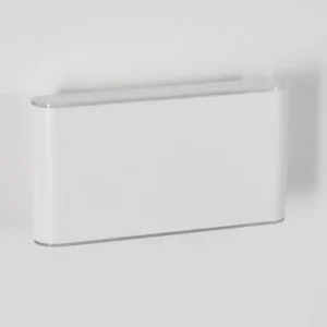 hofstein Paranhas Lampe murale d´extérieur, Luminaire de salle de bain, Luminaire Up & Down, Applique murale Blanc, 1 lumière* Lampes Modernes