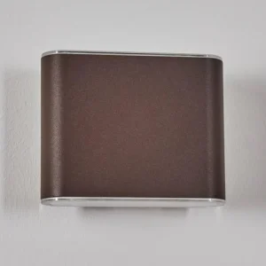 hofstein Paranhas Lampe murale d´extérieur, Luminaire de salle de bain, Luminaire Up & Down, Applique murale Rouille, 1 lumière* Lampes Modernes