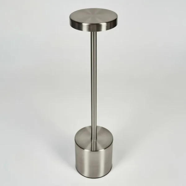 hofstein Parel Lampe de bureau, Lampe à poser LED Nickel mat, 1 lumière* Lampes Modernes