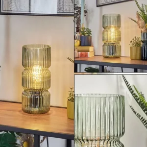 hofstein Penteado Lampe à poser Noir, 1 lumière* Lampes En Verre