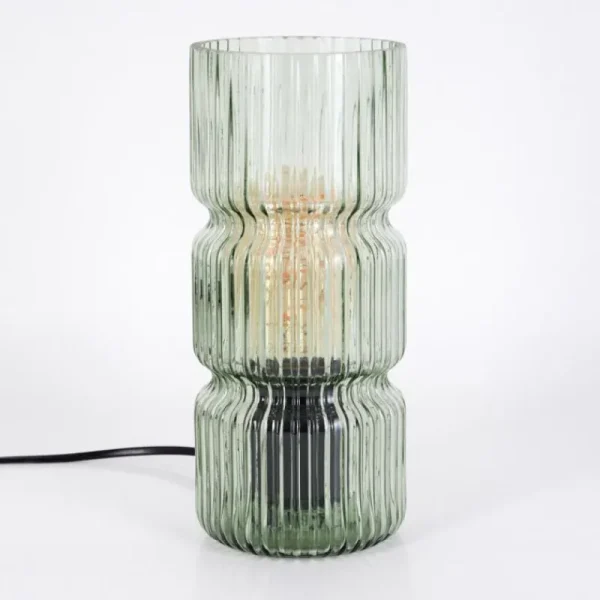hofstein Penteado Lampe à poser Noir, 1 lumière* Lampes En Verre