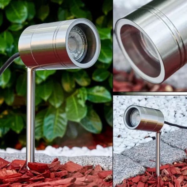 hofstein Pieu de jardin Froslev Chrome, 1 lumière* Lampes Modernes