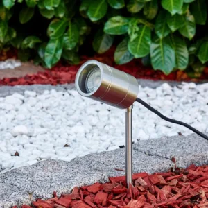 hofstein Pieu de jardin Froslev Chrome, 1 lumière* Lampes Modernes