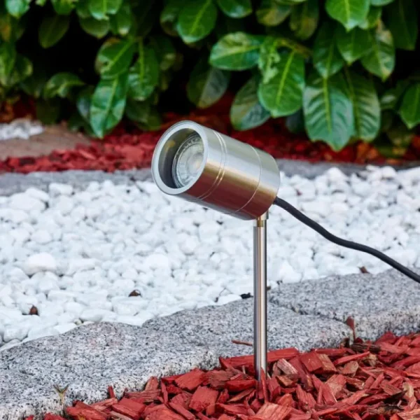 hofstein Pieu de jardin Froslev Chrome, 1 lumière* Lampes Modernes