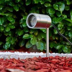 hofstein Pieu de jardin Froslev Chrome, 1 lumière* Lampes Modernes