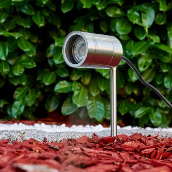 hofstein Pieu de jardin Froslev Chrome, 1 lumière* Lampes Modernes