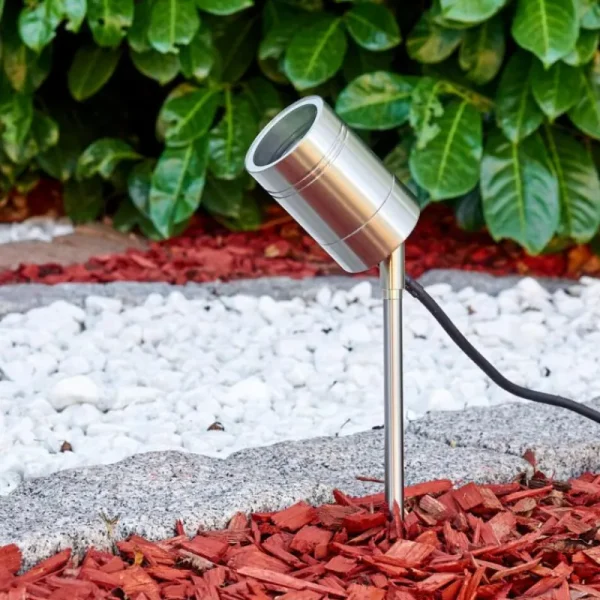 hofstein Pieu de jardin Froslev Chrome, 1 lumière* Lampes Modernes