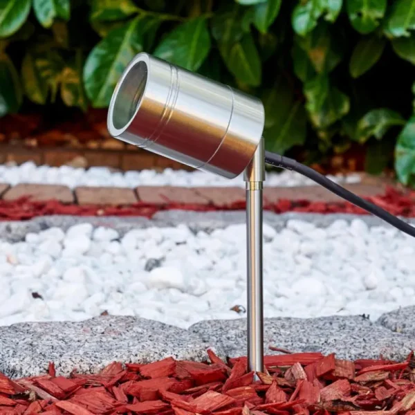 hofstein Pieu de jardin Froslev Chrome, 1 lumière* Lampes Modernes