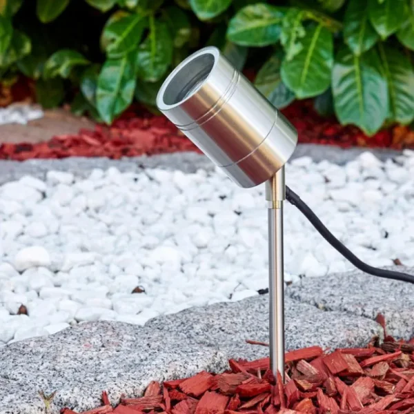 hofstein Pieu de jardin Froslev Chrome, 1 lumière* Lampes Modernes